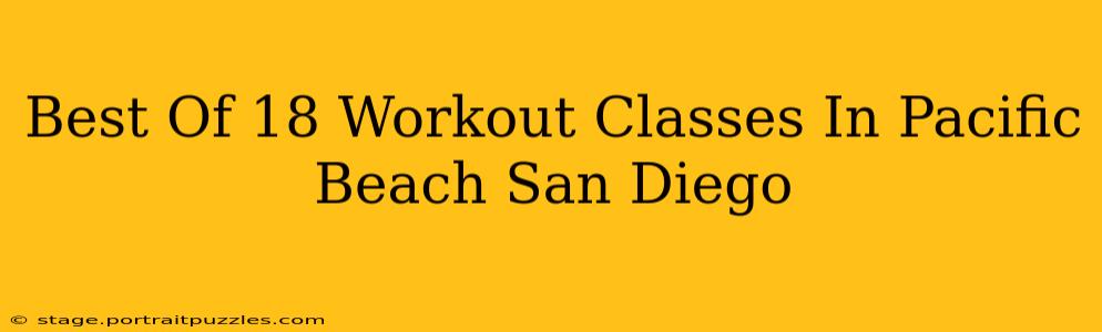 Best Of 18 Workout Classes In Pacific Beach San Diego